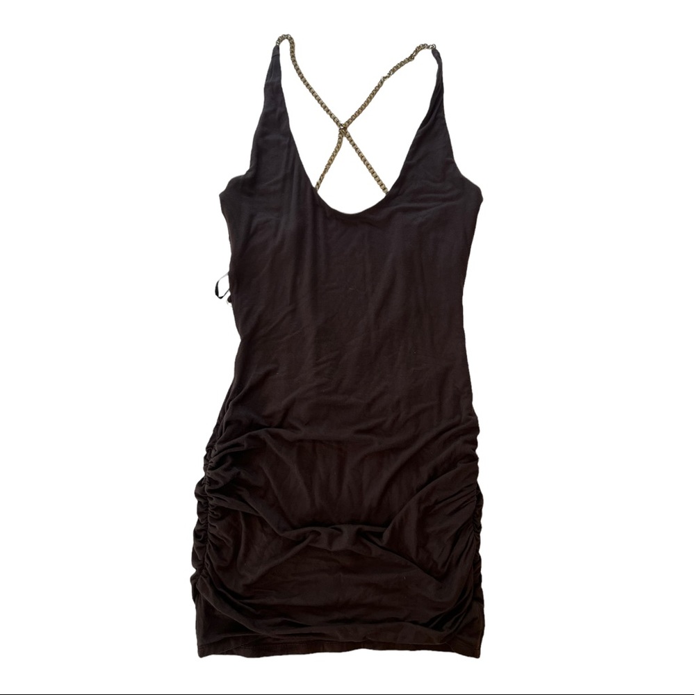 Sky Chain Backless Dress